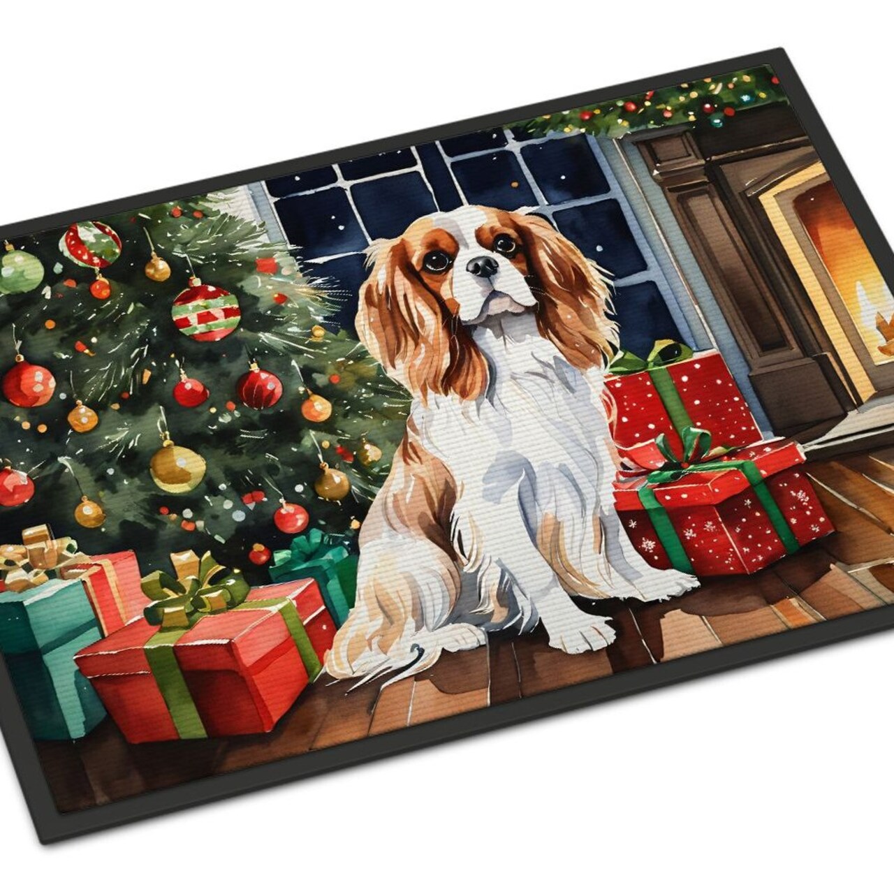 Edge Collections – 18" X 27" – Decorative Christmas Front Doormat Indoor Outdoor Rugs for Entryway – 1 Piece